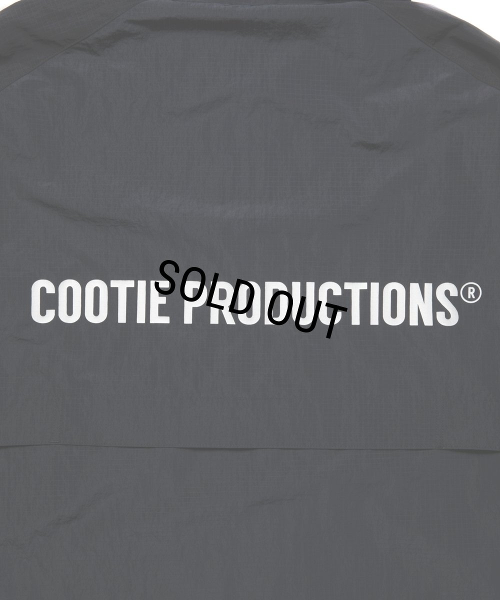 画像6: COOTIE PRODUCTIONS/Nylon Ripstop Training Jacket（Black）［ナイロンリップストップトレーニングJKT-25秋冬］ (6)