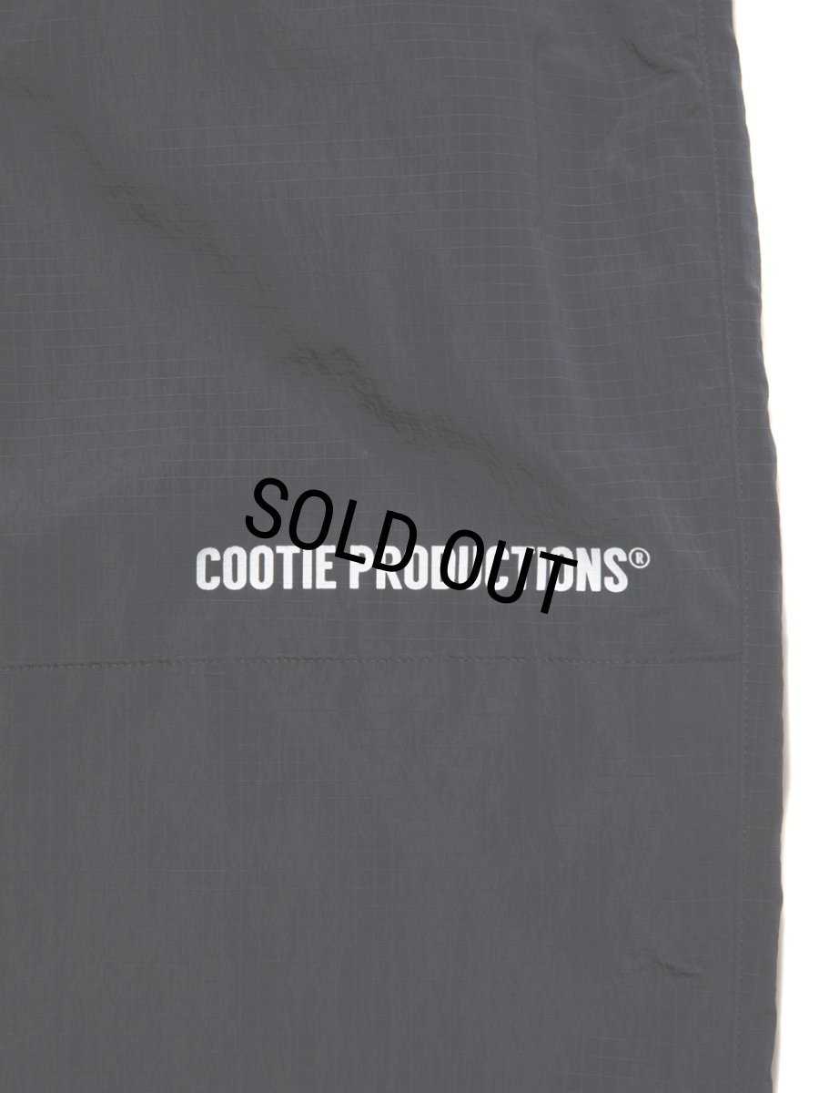 画像3: COOTIE PRODUCTIONS/Nylon Ripstop Training Pants（Black）［ナイロンリップストップトレーニングパンツ-25秋冬］ (3)