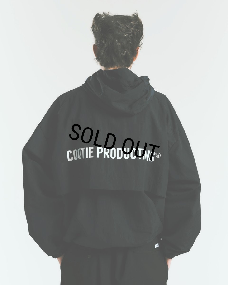 画像8: COOTIE PRODUCTIONS/Nylon Ripstop Training Jacket（Black）［ナイロンリップストップトレーニングJKT-25秋冬］ (8)