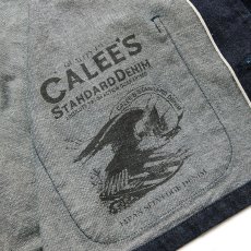 画像6: CALEE/VINTAGE REPRODUCT DENIM COVERALL ＜INDIGO＞（INDIGO BLUE）［デニムカバーオール-25秋冬］ (6)