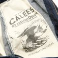 画像5: CALEE/VINTAGE REPRODUCT DENIM TUCK TROUSERS ＜INDIGO＞（INDIGO BLUE）［デニムタックトラウザース-25秋冬］