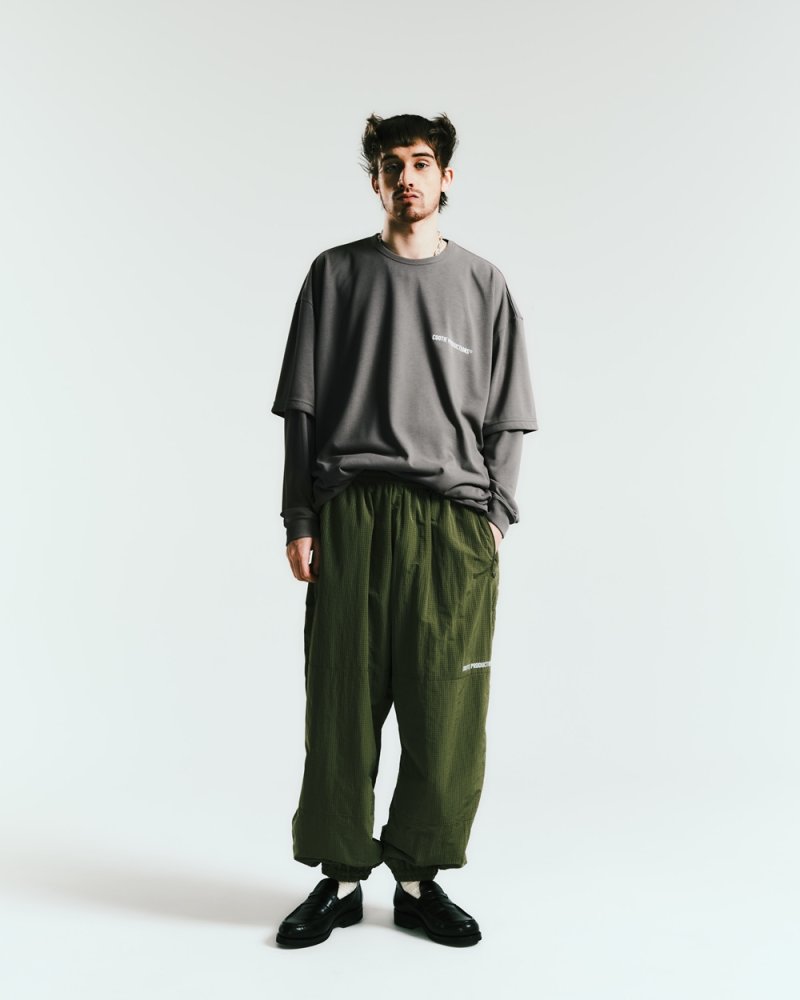 画像2: COOTIE PRODUCTIONS/Nylon Ripstop Training Pants（Olive）［ナイロンリップストップトレーニングパンツ-25秋冬］