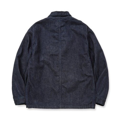 他の写真2: CALEE/VINTAGE REPRODUCT DENIM COVERALL ＜INDIGO＞（INDIGO BLUE）［デニムカバーオール-25秋冬］