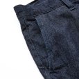 画像6: CALEE/VINTAGE REPRODUCT DENIM TUCK TROUSERS ＜INDIGO＞（INDIGO BLUE）［デニムタックトラウザース-25秋冬］