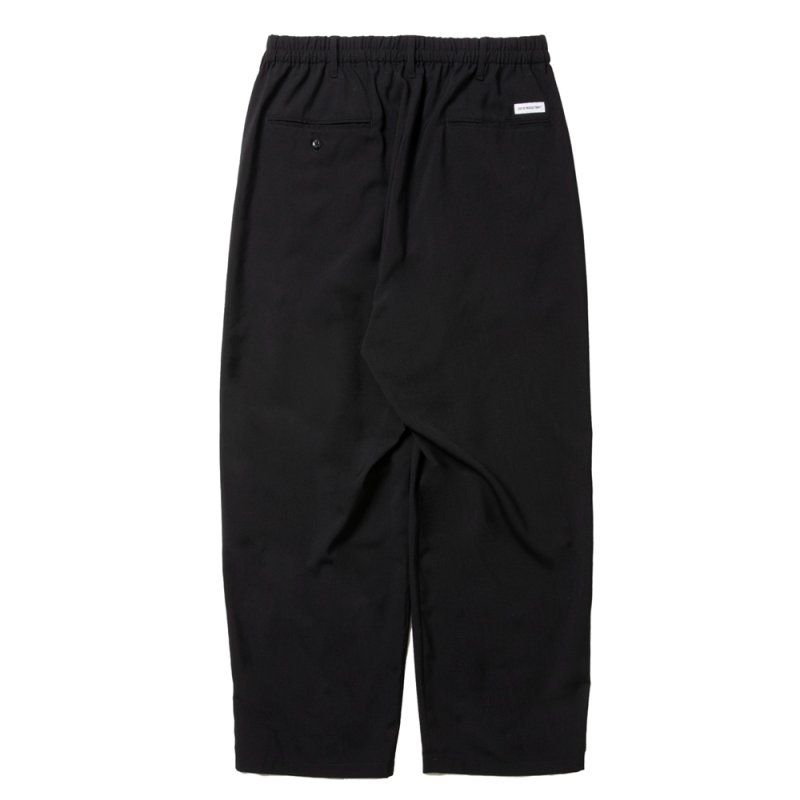 画像2: COOTIE PRODUCTIONS/T/W 2 Tuck Easy Pants（Black）［ツータックイージーパンツ-25秋冬］