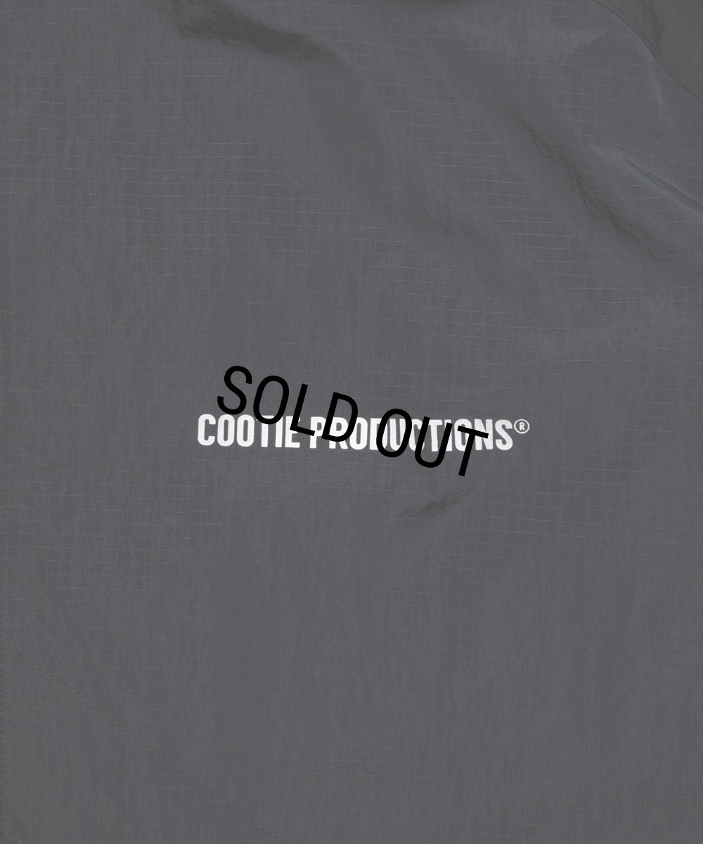 画像3: COOTIE PRODUCTIONS/Nylon Ripstop Training Jacket（Black）［ナイロンリップストップトレーニングJKT-25秋冬］ (3)