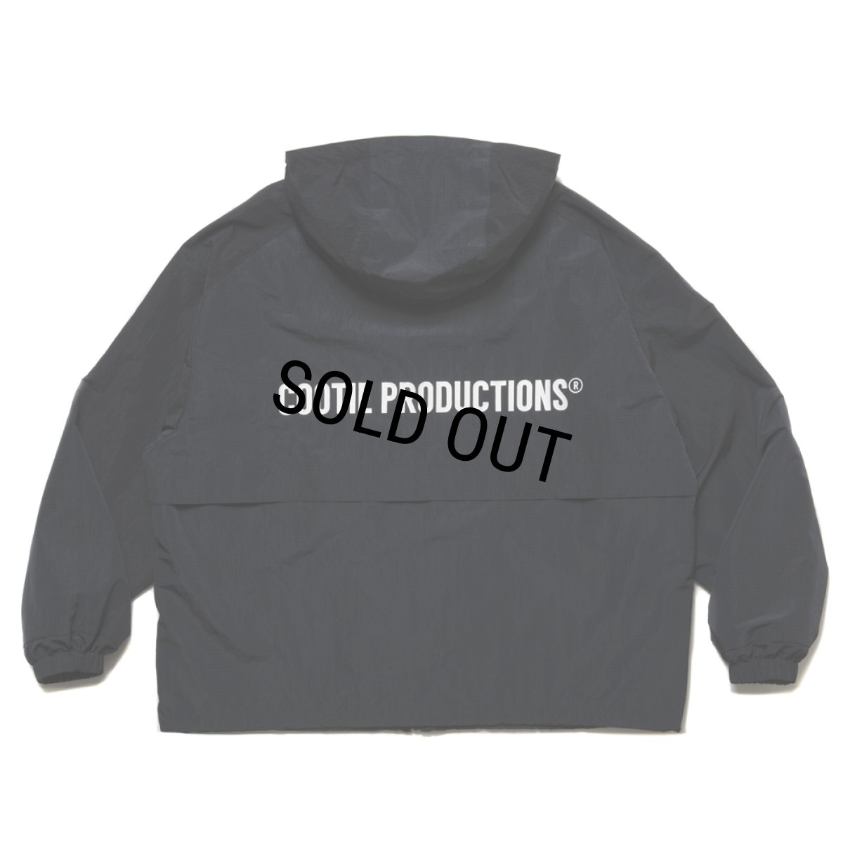 画像2: COOTIE PRODUCTIONS/Nylon Ripstop Training Jacket（Black）［ナイロンリップストップトレーニングJKT-25秋冬］ (2)