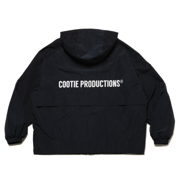 画像2: COOTIE PRODUCTIONS/Nylon Ripstop Training Jacket（Black）［ナイロンリップストップトレーニングJKT-25秋冬］