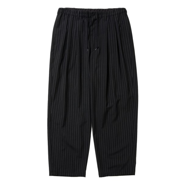 画像1: COOTIE PRODUCTIONS/T/W 2 Tuck Easy Pants（Stripe）［ツータックイージーパンツ-25秋冬］