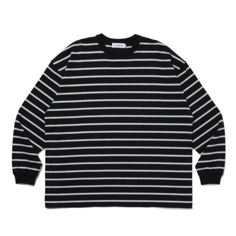 画像1: COOTIE PRODUCTIONS/Border L/S Tee（Black）［ボーダー長袖T-25秋冬］
