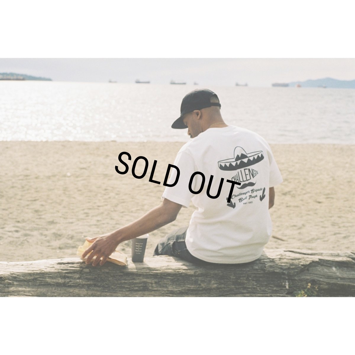 画像4: CHALLENGER/SOMBRERO TEE（WHITE）［ソンブレロT-25秋冬］ (4)