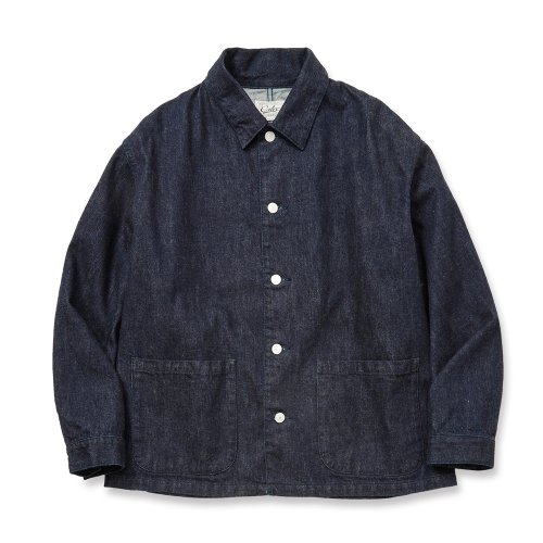 他の写真1: CALEE/VINTAGE REPRODUCT DENIM COVERALL ＜INDIGO＞（INDIGO BLUE）［デニムカバーオール-25秋冬］