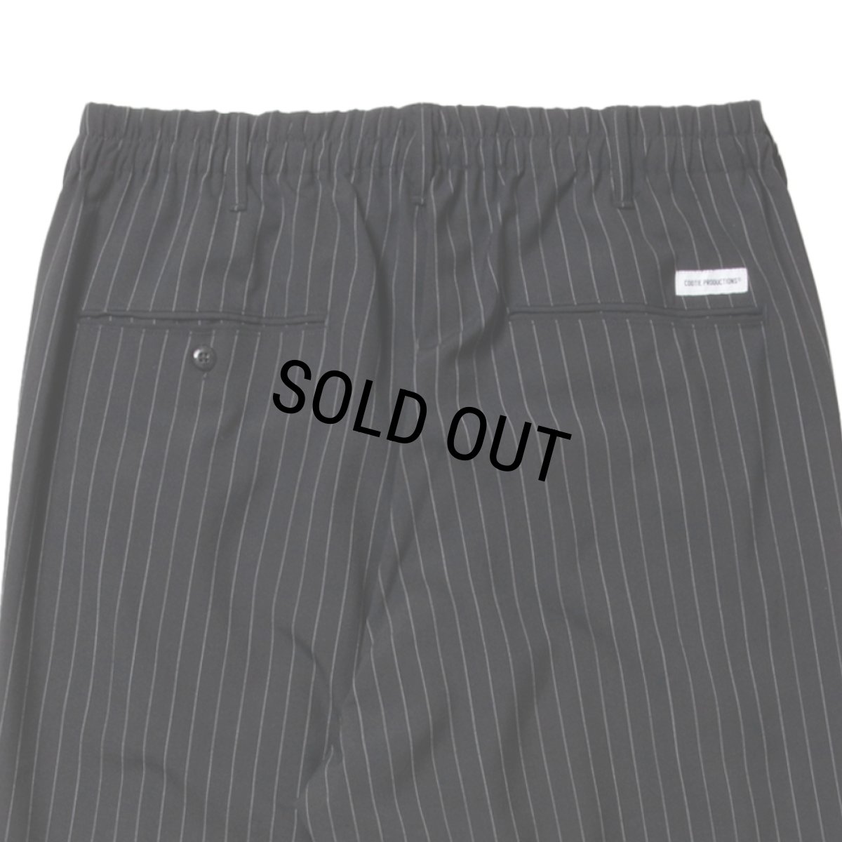 画像4: COOTIE PRODUCTIONS/T/W 2 Tuck Easy Pants（Stripe）［ツータックイージーパンツ-25秋冬］ (4)