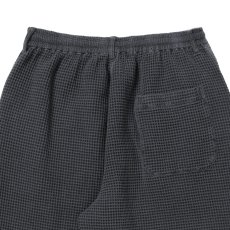 画像4: COOTIE PRODUCTIONS/Pigment Dyed Waffle Easy Pants（Black）［ピグメントダイワッフルイージーパンツ-25秋冬］ (4)