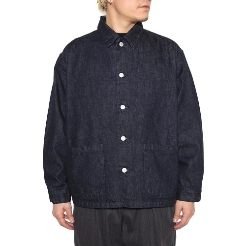 他の写真3: CALEE/VINTAGE REPRODUCT DENIM COVERALL ＜INDIGO＞（INDIGO BLUE）［デニムカバーオール-25秋冬］