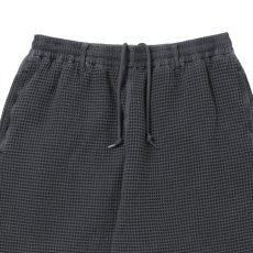 画像3: COOTIE PRODUCTIONS/Pigment Dyed Waffle Easy Pants（Black）［ピグメントダイワッフルイージーパンツ-25秋冬］ (3)