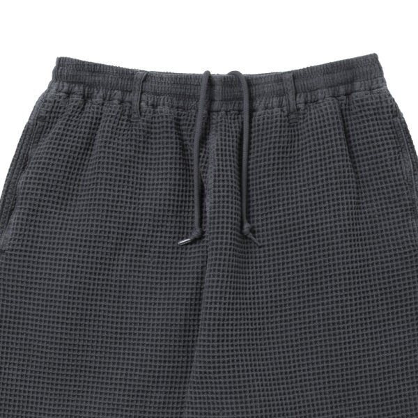 画像3: COOTIE PRODUCTIONS/Pigment Dyed Waffle Easy Pants（Black）［ピグメントダイワッフルイージーパンツ-25秋冬］