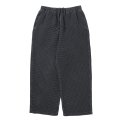 COOTIE PRODUCTIONS/Pigment Dyed Waffle Easy Pants（Black）［ピグメントダイワッフルイージーパンツ-25秋冬］