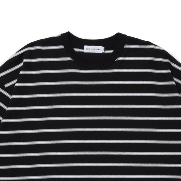 画像3: COOTIE PRODUCTIONS/Border L/S Tee（Black）［ボーダー長袖T-25秋冬］