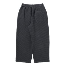 画像2: COOTIE PRODUCTIONS/Pigment Dyed Waffle Easy Pants（Black）［ピグメントダイワッフルイージーパンツ-25秋冬］ (2)