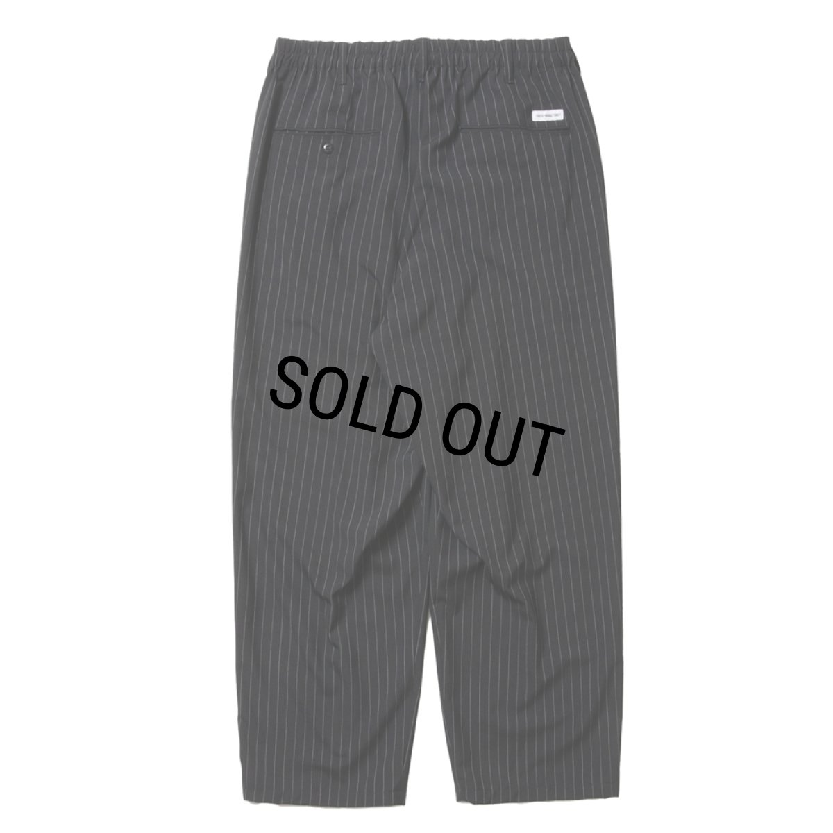 画像2: COOTIE PRODUCTIONS/T/W 2 Tuck Easy Pants（Stripe）［ツータックイージーパンツ-25秋冬］ (2)
