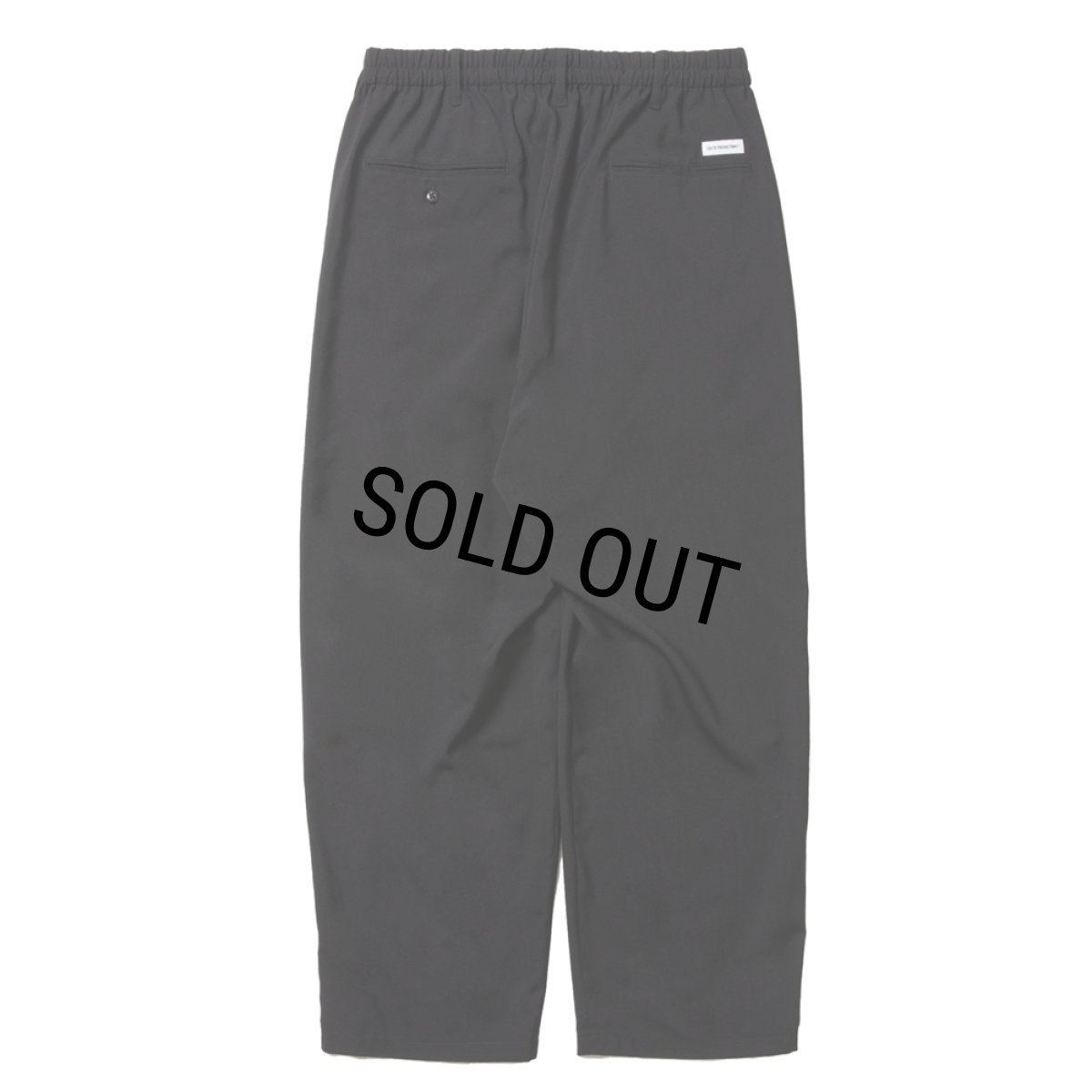 画像2: COOTIE PRODUCTIONS/T/W 2 Tuck Easy Pants（Black）［ツータックイージーパンツ-25秋冬］ (2)