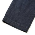 画像7: CALEE/VINTAGE REPRODUCT DENIM TUCK TROUSERS ＜INDIGO＞（INDIGO BLUE）［デニムタックトラウザース-25秋冬］