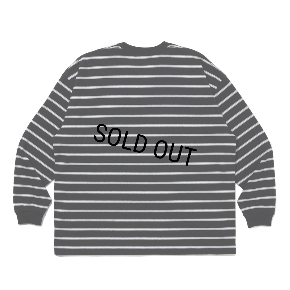 画像2: COOTIE PRODUCTIONS/Border L/S Tee（Black）［ボーダー長袖T-25秋冬］ (2)