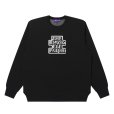 画像1: BlackEyePatch/OG LABEL KNIT SWEATER（BLACK） (1)