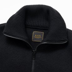 画像3: RATS/DRIVERS KNIT（BLACK）［ドライバーズニット-25秋冬］ (3)