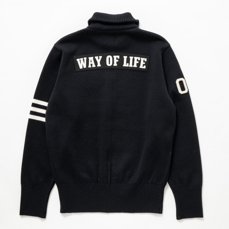 画像2: RATS/DRIVERS KNIT（BLACK）［ドライバーズニット-25秋冬］