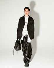 画像6: DAIRIKU/"D"Buckle Velt Boston Bag（Black）［Dバックルベルトボストンバッグ-25秋冬］ (6)