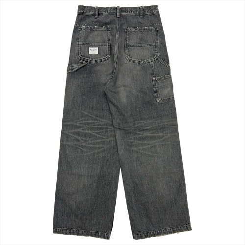 他の写真2: DAIRIKU/Vintage Washed Painter Denim Wide Pants（Black）［ヴィンテージ加工ペインターデニムワイドパンツ-25秋冬］