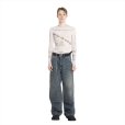 画像6: DAIRIKU/Vintage Washed Painter Denim Wide Pants（Indigo）［ヴィンテージ加工ペインターデニムワイドパンツ-25秋冬］