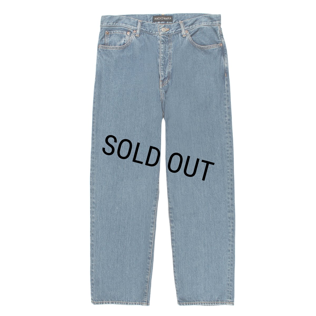 画像2: WACKO MARIA/WASHED DENIM PANTS（INDIGO）［ウォッシュドデニムパンツ-25秋冬］ (2)