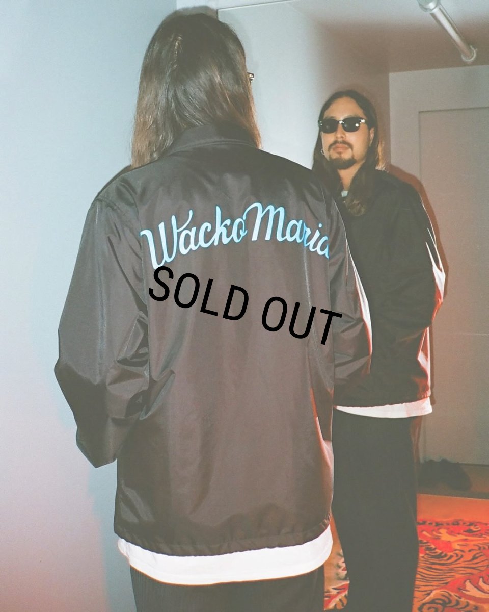 画像3: WACKO MARIA/COACH JACKET（BLACK）［コーチJKT-25秋冬］ (3)