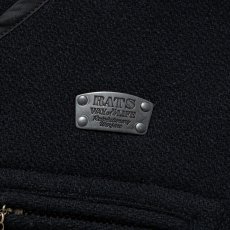 画像3: RATS/FAMILY VEST（BLACK）［ファミリーベスト-25秋冬］ (3)
