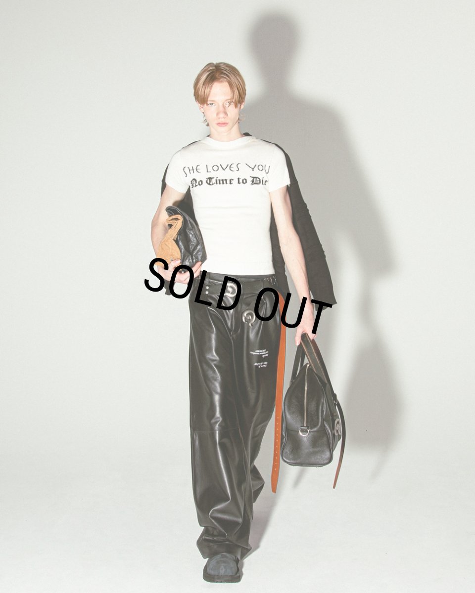 画像4: 【30％OFF】DAIRIKU/"D"Buckle Velt Boston Bag（Black）［Dバックルベルトボストンバッグ-25秋冬］ (4)