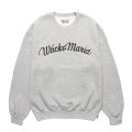 WACKO MARIA/MIDDLE WEIGHT SWEAT SHIRT（GRAY）［クルーネックスウェット-25秋冬］