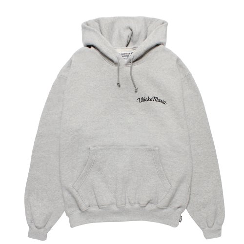 他の写真1: WACKO MARIA/MIDDLE WEIGHT HOODED SWEAT SHIRT（GRAY）［プルオーバーパーカー-25秋冬］