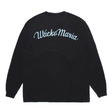 画像1: WACKO MARIA/WASHED HEAVY WEIGHT LONG SLEEVE T-SHIRT（BLACK）［プリント長袖T-25秋冬］ (1)