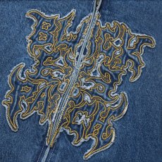 画像3: BlackEyePatch/METAL LOGO HOODED DENIM JACKET（INDIGO） (3)