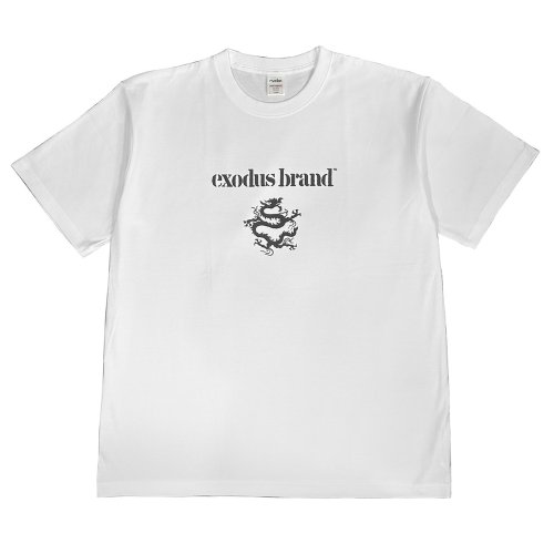 他の写真1: exodus/exodus brand Logo T SHIRT（WHITE）［プリントT-25秋冬］