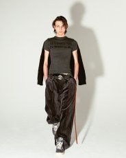 画像7: DAIRIKU/Docking Lettered Knit（Gray/Black）［ドッキングレタードニット-25秋冬］ (7)