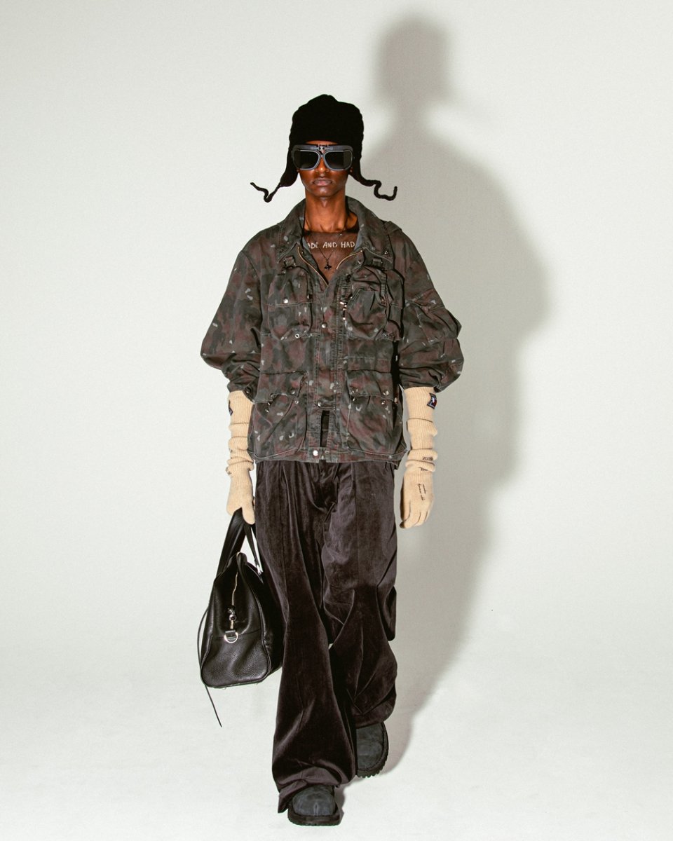 画像5: DAIRIKU/"D"Buckle Velt Boston Bag（Black）［Dバックルベルトボストンバッグ-25秋冬］ (5)