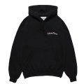 WACKO MARIA/MIDDLE WEIGHT HOODED SWEAT SHIRT（BLACK）［プルオーバーパーカー-25秋冬］