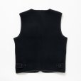 画像2: RATS/FAMILY VEST（BLACK）［ファミリーベスト-25秋冬］ (2)