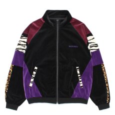 画像1: WACKO MARIA/VELVETEEN TRACK JACKET（BLACK）［ベルベッティーントラックJKT-25秋冬］ (1)