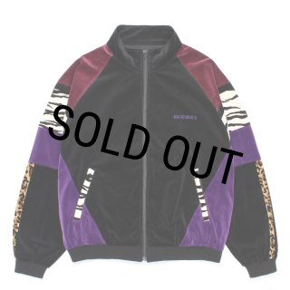 WACKO MARIA/VELVETEEN TRACK JACKET（BLACK）［ベルベッティーン