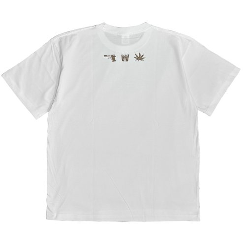 他の写真2: exodus/Drunk,High & Unemployed T SHIRT（WHITE）［プリントT-25秋冬］